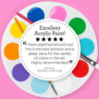 Apple Barrel Acrylic Craft Paint, Matte Finish, Essentials, 2 fl oz, 12 Piece