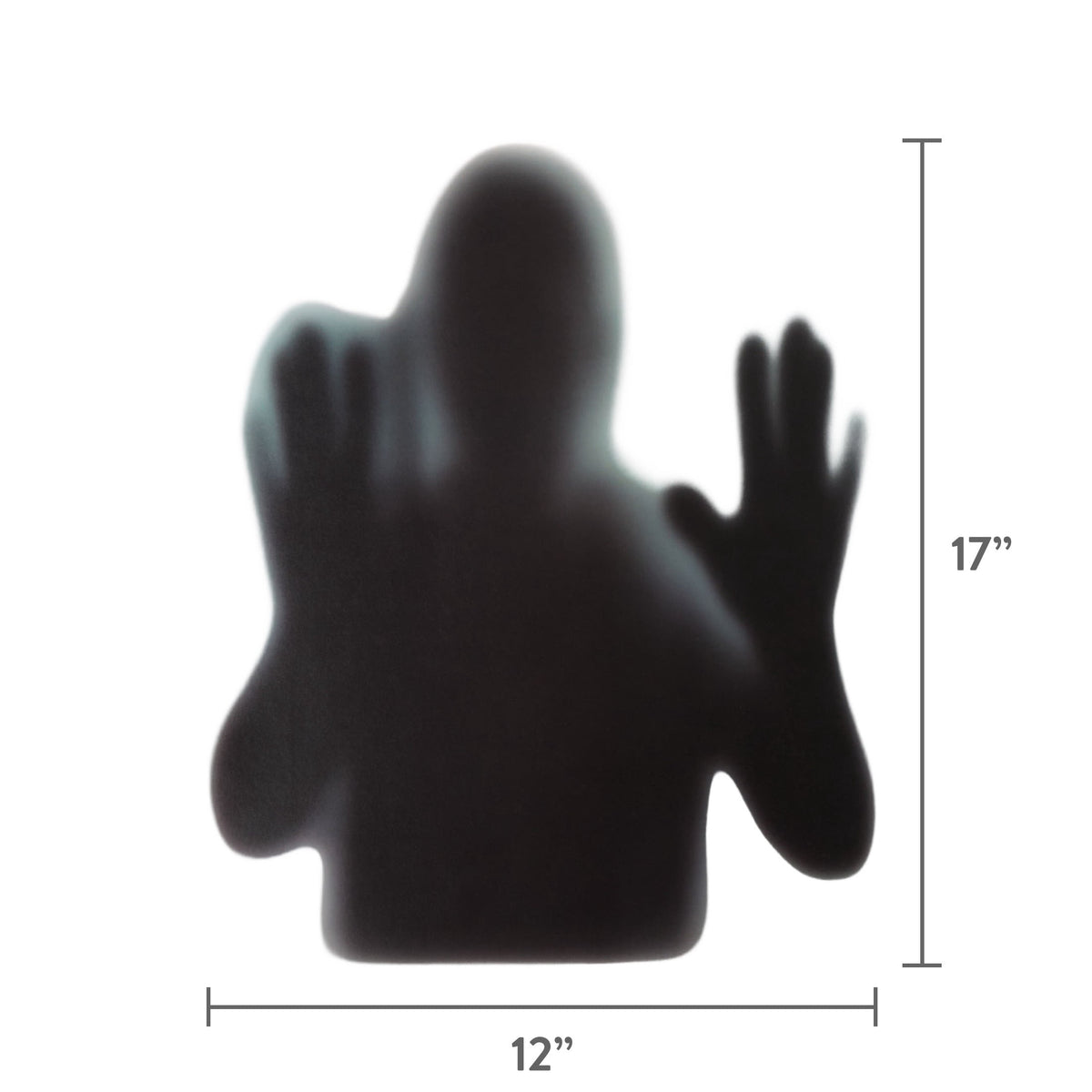 Creepy Silhouette Window Cling, Multicolor, 11.75" x 17", Halloween by Way To Celebrate