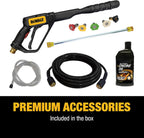 DeWalt Gas Pressure Washer 3300 PSI 2.4 GPM With 25-ft Hose And 5 Nozzles - DXPW3300-S