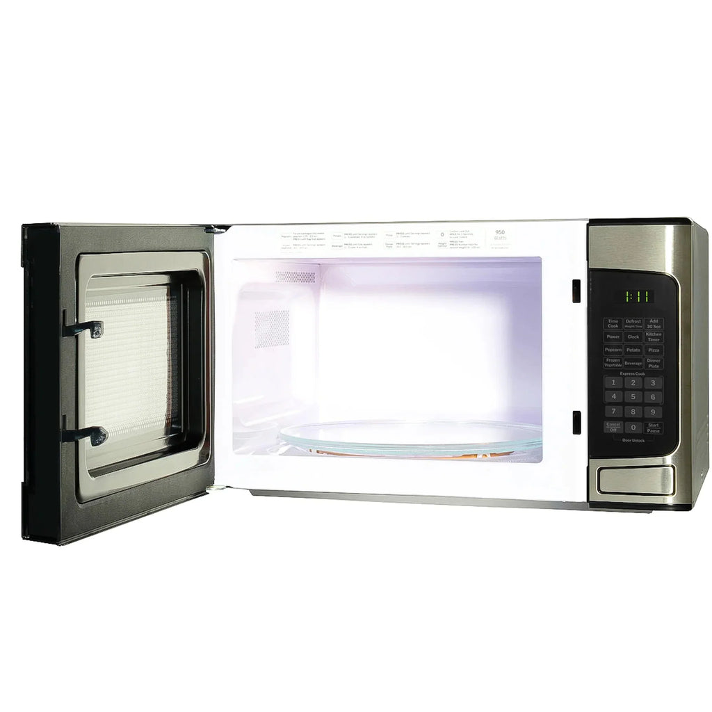 GE 1.1 Cu Ft 950W Stainless Steel Countertop Microwave Oven - GCST11N1WSS