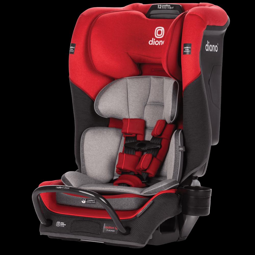 Diono Radian 3QX All-In-One Convertible Car Seat, Red - 50323
