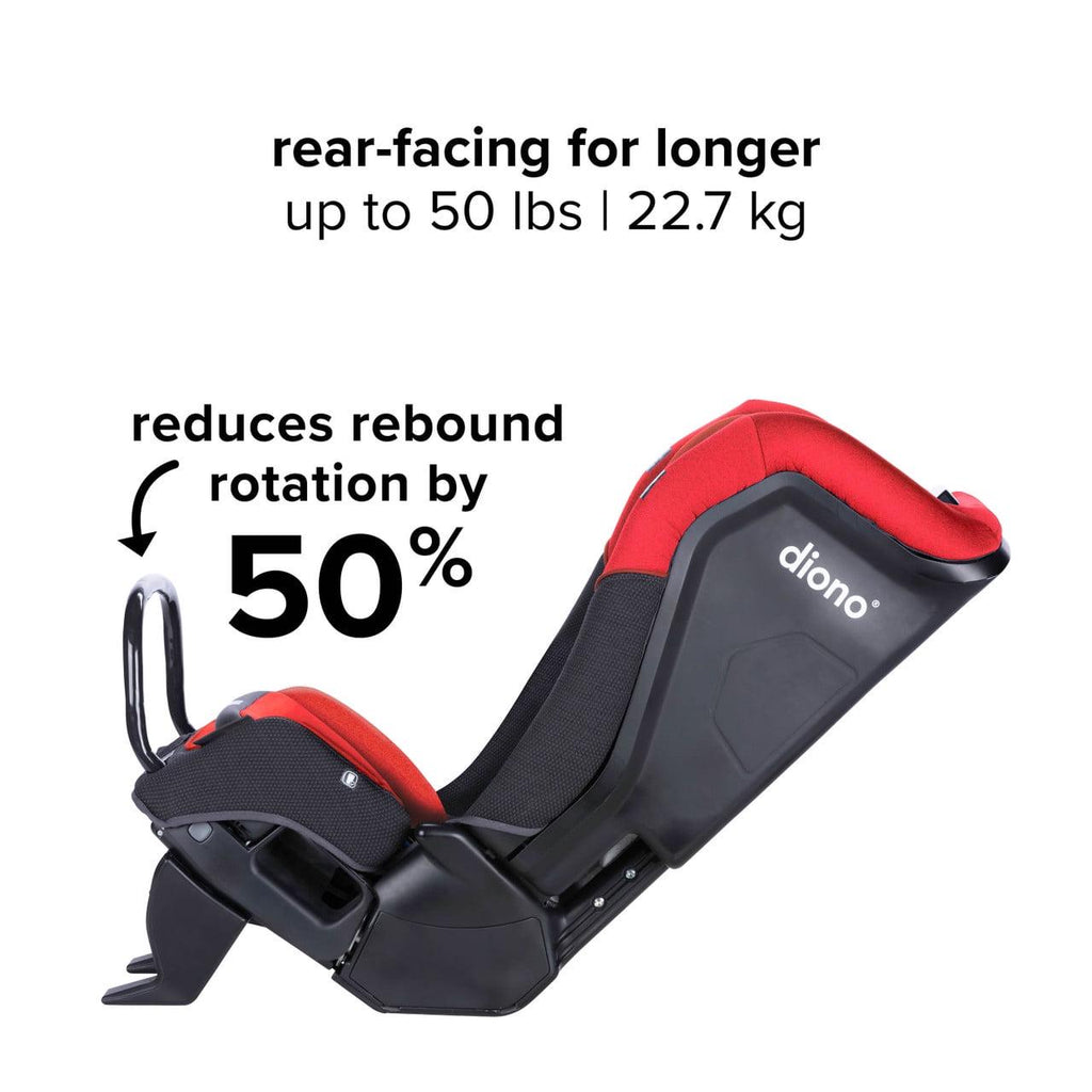Diono Radian 3QX All-In-One Convertible Car Seat, Red - 50323