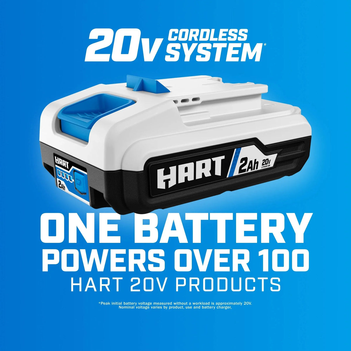 HART 20-Volt Cordless Hand Vacuum Kit With Motorized Brush Roll - HPHV34B