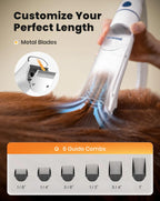 8-In-1 Dog Grooming Vacuum And Dryer Kit