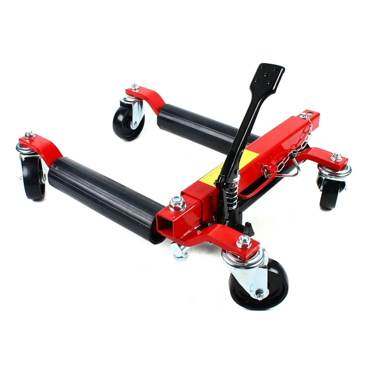 Hydraulic Positioning Car Wheel Dolly Jack Lift, 1500lb, A3 Steel And PVC