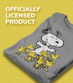 Peanuts - Snoopy Woodstock Pumpkin Women's Short Sleeve Graphic T-Shirt