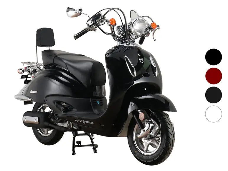 Alpha Motors Firenze 50cc Scooter, EURO5 Compliant, 25/45 km/h - Mofaroller Firenze