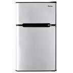 3.2 Cu. Ft. 2-Door Compact Refrigerator With Freezer - Black, Gray Or White
