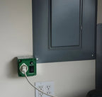 EZ Generator Switch 15A 125V Green Manual Transfer Electrical Switch