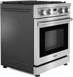 Thor Kitchen 30-Inch Gas Range, Stainless Steel, 4.8 Cubic Feet - ARG30