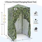 EAGLE PEAK Ultra Compact 4 ft x 4 ft Pop-Up Changing Room Canopy - Flex