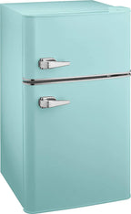 IRMF Retro Mini Fridge With Top Freezer, 3.1 Cu. Ft., Cool Mint - Insignia