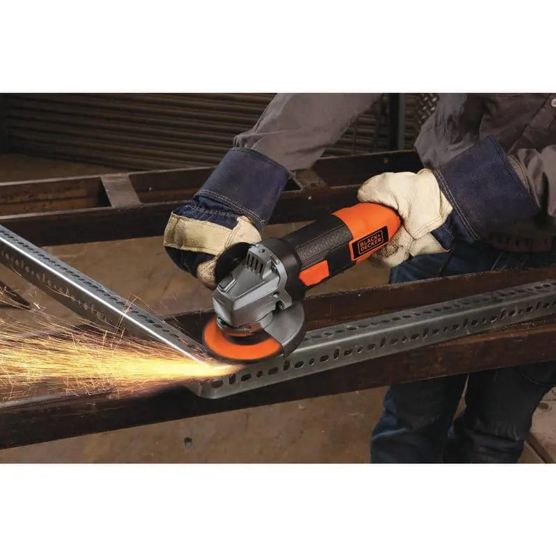 BLACK+DECKER 120V 4.5 in. 6.5 Amp Angle Grinder - BDEG400
