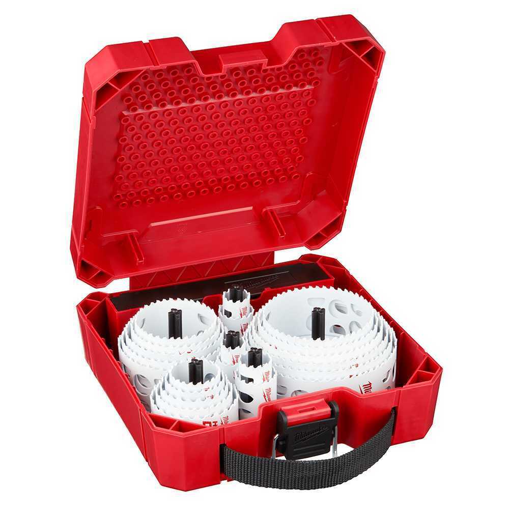Milwaukee General Purpose Bi-Metal Hole Saw Set, 28-Piece - 49-22-4185