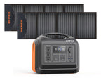 OUPES Portable Power Station 1488Wh 1800W With 2 x 100W Panels