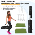 EAGLE PEAK Ultra Compact 4 ft x 4 ft Pop-Up Changing Room Canopy - Flex