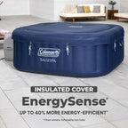 Coleman SaluSpa Atlantis AirJet Inflatable Hot Tub, 4 to 6 Person, 140 Air Jets, 71 x 28 in