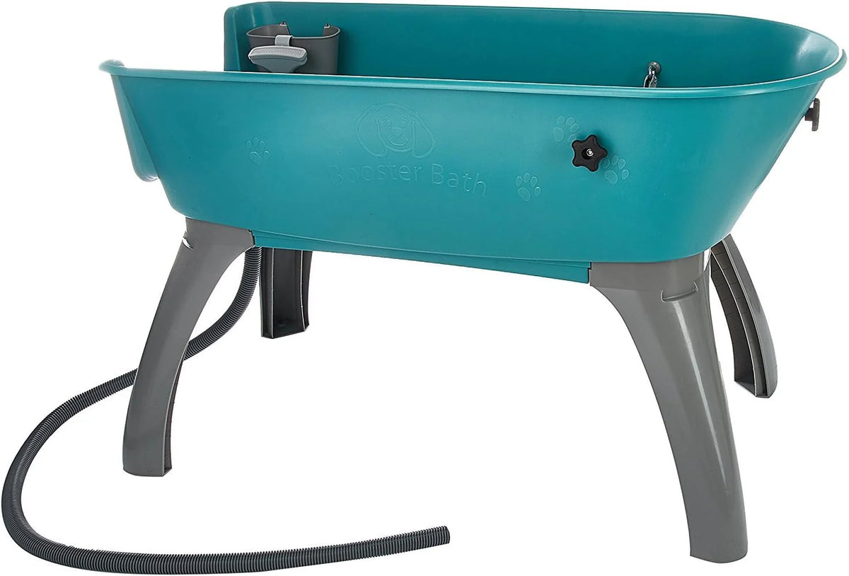 Booster Bath Elevated Dog Bathing Tub, X-Large, Blue - XLarge
