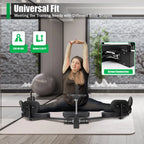 Aiqidi Pro Leg Stretcher Stretching Machine, 220lbs, Black