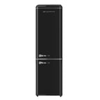Frigidaire Bottom Mount Retro Refrigerator, 9.0 Cu. Ft., Black