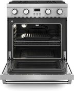 Thor Kitchen 30-Inch Gas Range, Stainless Steel, 4.8 Cubic Feet - ARG30