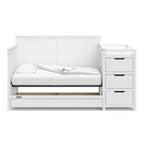 Graco Hadley 5-in-1 Convertible Crib And Changer With Drawer, White - 04586-701
