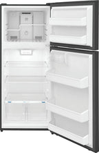 Frigidaire Top-Freezer Refrigerator, 17.6 Cu. Ft., Brushed Steel