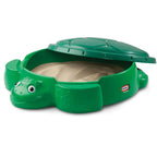 Little Tikes Turtle Sandbox With Cover And Seats - 632884M