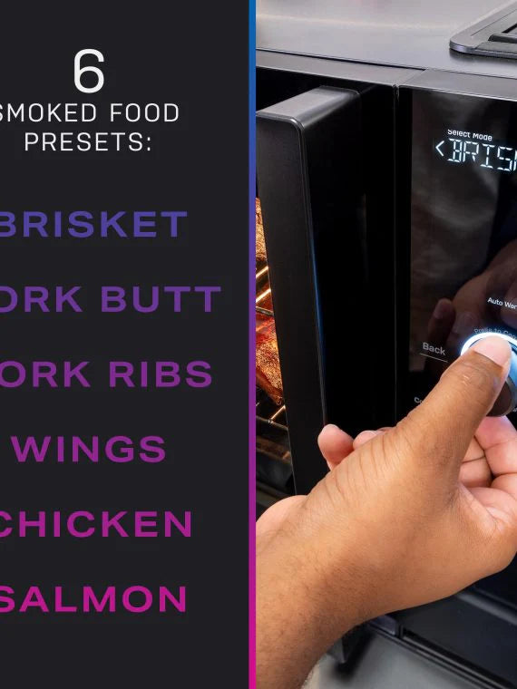 GE Profile Smart Indoor Smoker - Black