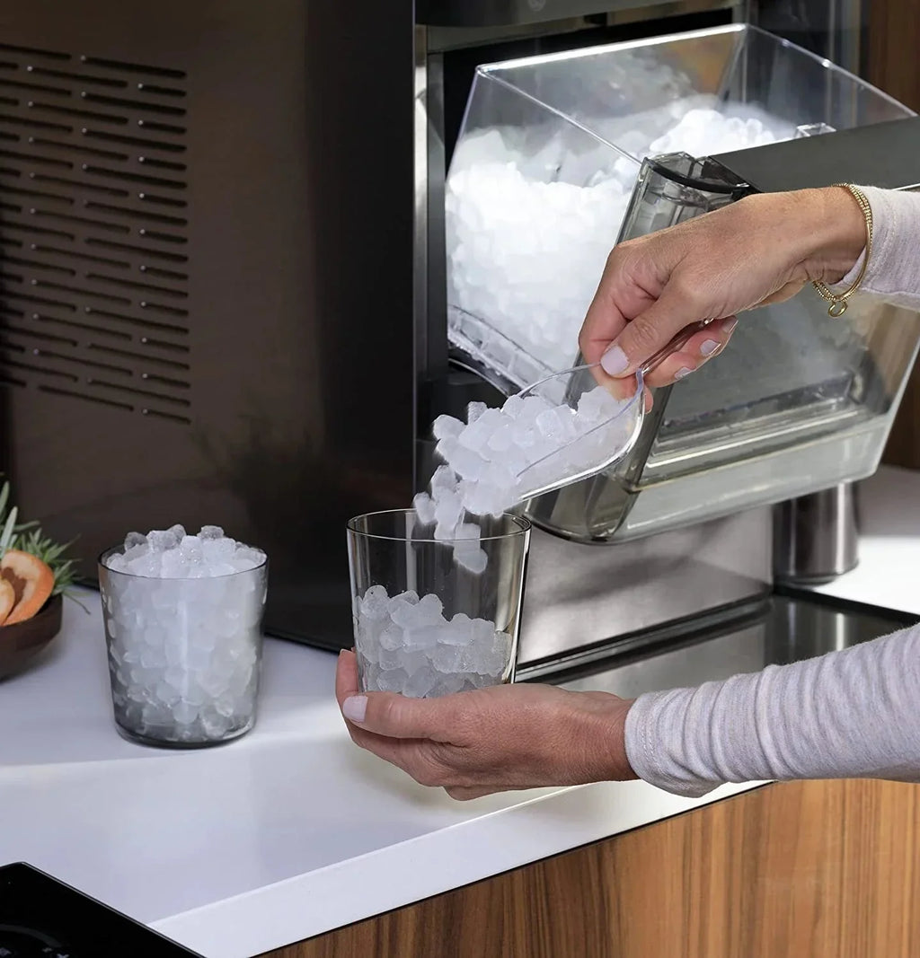 GE Profile Opal 2.0 Nugget Ice Maker, 24 Pounds Per Day, Black Stainless - XPIO23BCBT