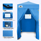 EAGLE PEAK Ultra Compact 4 ft x 4 ft Pop-Up Changing Room Canopy - Flex