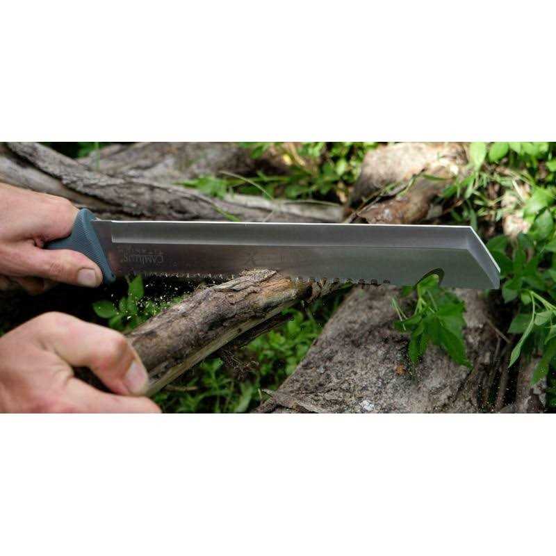 Camillus Carnivore-X Machete With 18 inch Overall Length And 12 inch Cutting Blade