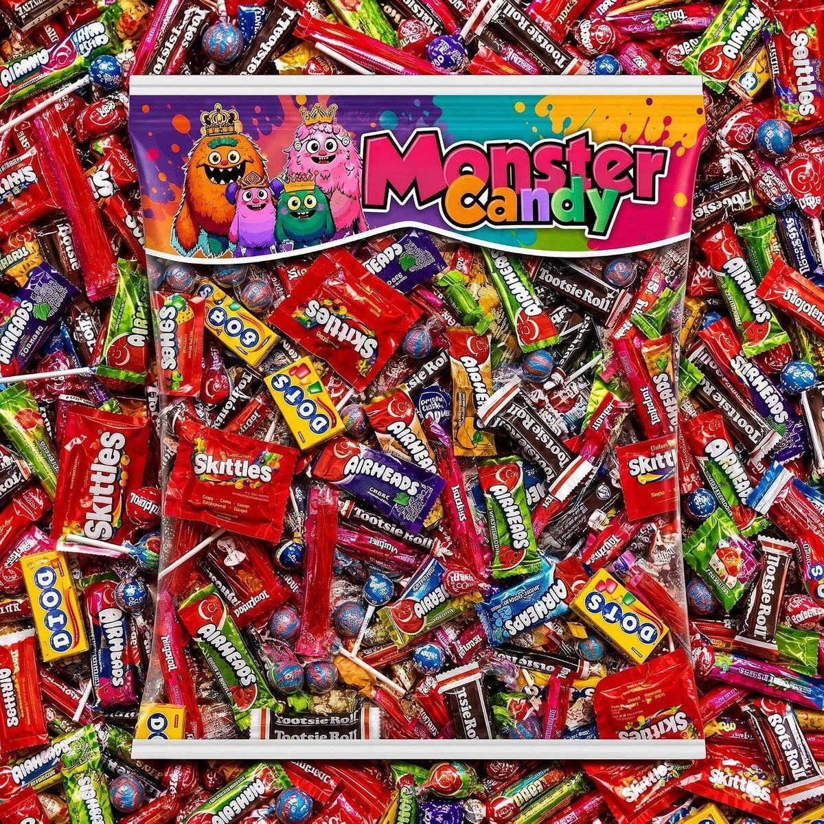 Party Favor Candy Mix - 5 lb Bulk Pinata Stuffers Candy Bulk - Candy Variety Pack - Individually Wrapped (Candy May Vary)