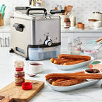T-Fal Ultimate Steel Deep Fryer With Basket, 3.5 Liter Oil And 2.6 Pound Food Capacity - EZ Clean Pro