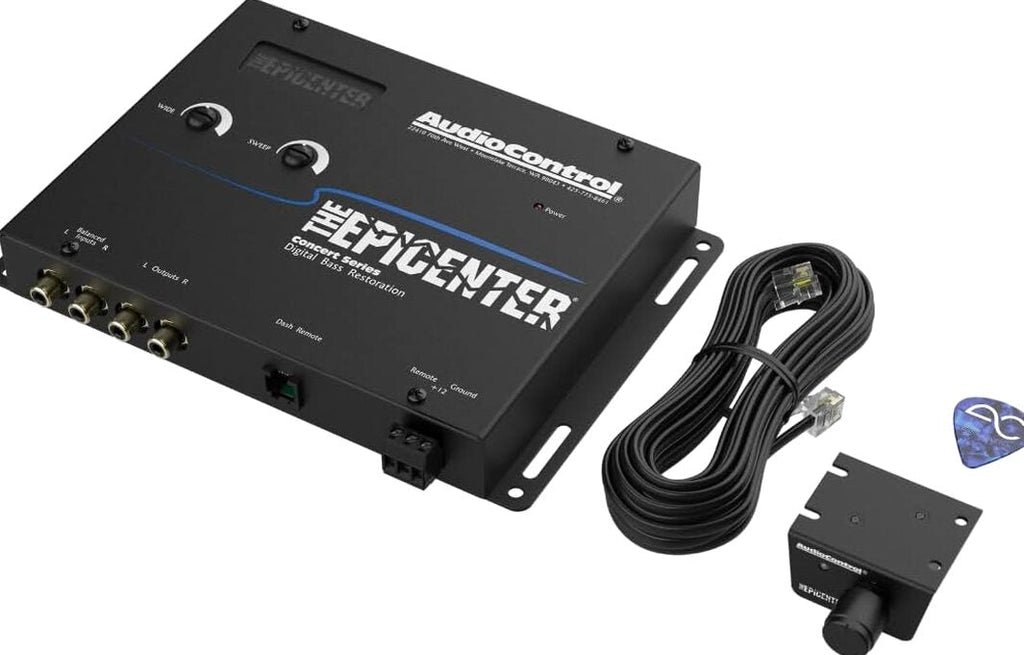 AudioControl Digital Bass Restoration Processor With Wired Remote - Epicenter