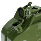 Green Steel Jerry Fuel Can - 20L (5-Gallons)