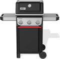 Weber Liquid Propane Gas Grill, 3 Burners, Black, Porcelain-Enameled Cast-Iron Grates - Spirit E-310