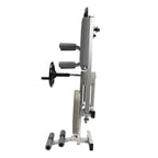 Leg Stretcher Training Machine, Steel, Gray, 330 lbs Capacity