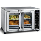 Gourmia French Door Digital Toaster Oven Air Fryer, 6-Slice, 24L, Stainless Steel - GTF2440