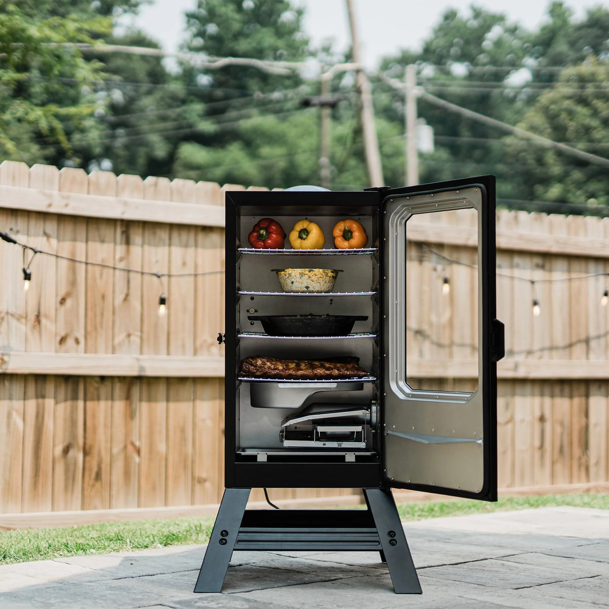 Masterbuilt Digital Electric Smoker, 30 Inch, 710 Square Inches, Black - 30-inch Digital Electric
