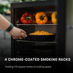 Masterbuilt Digital Electric Smoker, 30 Inch, 710 Square Inches, Black - 30-inch Digital Electric