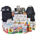 Family Comfort Emergency Survival Kit Backpack, 72 Hour For 2 People, Camo