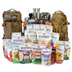Family Comfort Emergency Survival Kit Backpack, 72 Hour For 2 People, Camo