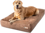 Big Barker Orthopedic Dog Bed, Extra Large, 52in L x 36in W x 7in Th - MicroSuede Cover