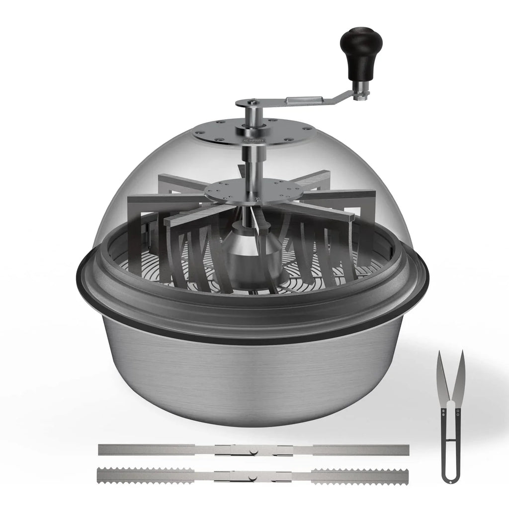 16in Bud Leaf Bowl Trimmer With Stainless Steel Blades