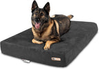 Big Barker Orthopedic Dog Bed, Extra Large, 52in L x 36in W x 7in Th - MicroSuede Cover