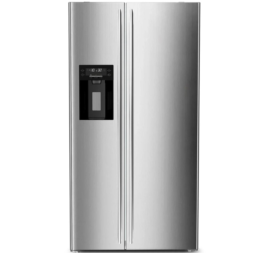 Side-By-Side Built-In Refrigerator With Freezer And Ice Maker, 36 in, 20.01 Cu. Ft., Stainless Steel - F4506
