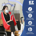 EZ Assistive Patient Lift Sling, Divided Leg, 500lb Weight Capacity