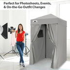 EAGLE PEAK Ultra Compact 4 ft x 4 ft Pop-Up Changing Room Canopy - Flex
