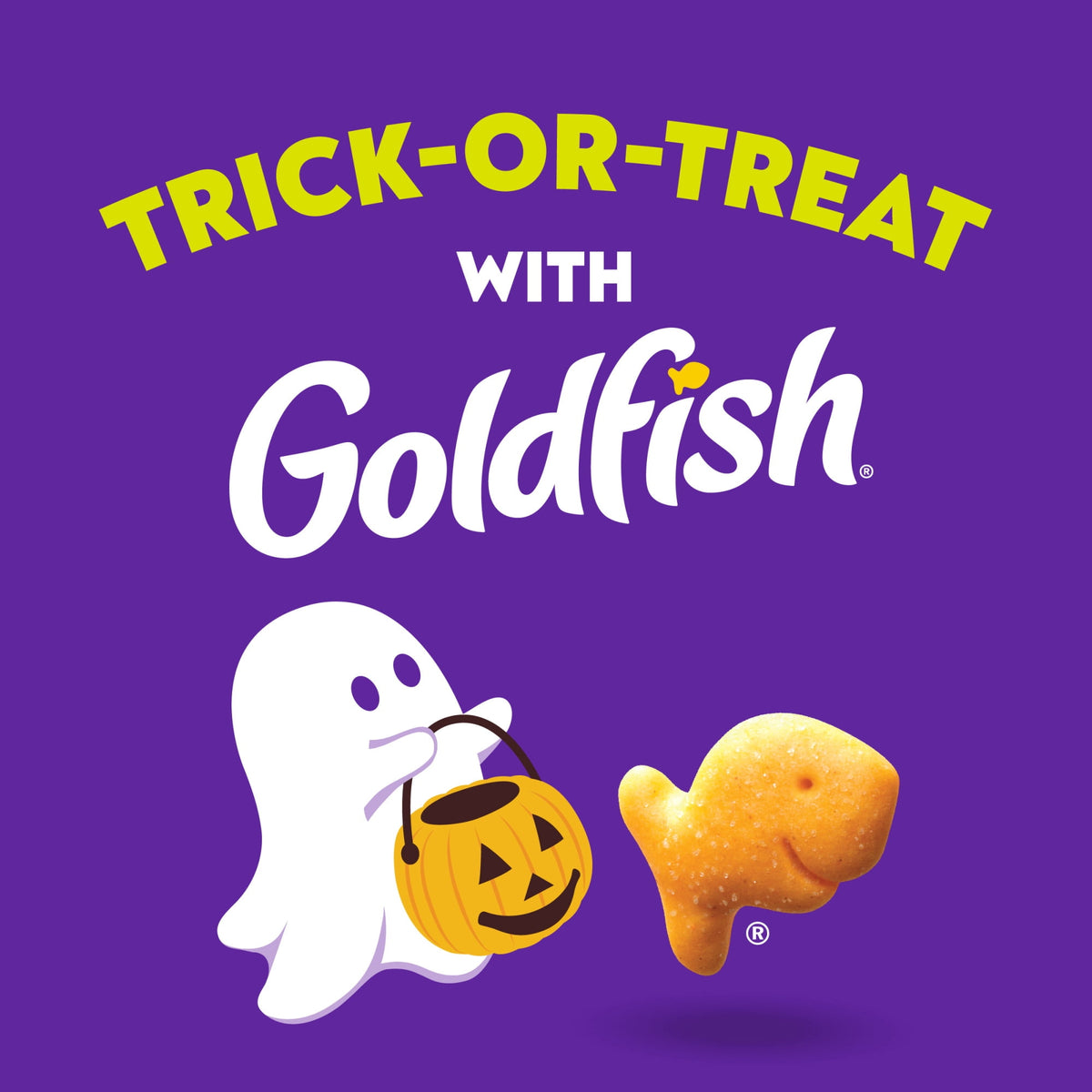 Goldfish Halloween Cheddar Cheese Crackers Multipack, 24 Pack